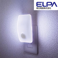 朝日電器 エルパ ELPA エルパ PM-L230 W LEDナイトライト明暗人感 ELPA 朝日電器