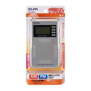 朝日電器 エルパ ELPA エルパ ER-C68FL AM FM液晶コンパクトラジオ ELPA 朝日電器