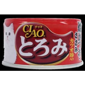 いなばペットフード いなば チャオ とろみ 焼かつお ささみ カツオ節入り 80g A-48 CIAO