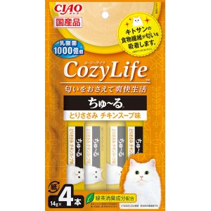 いなばペットフード いなば チャオ CozyLife ちゅ～る とりささみ チキンスープ味 14g×4本 320360 CIAO