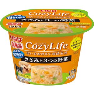 いなばペットフード いなば Cozy Lifeカップ ささみと3つの野菜 150g 324010