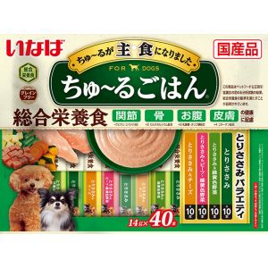 いなばペットフード いなば ちゅ～る ごはん とりささみ フィルター 14g×40本 320450