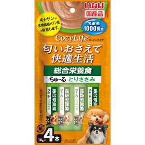 いなばペットフード いなばペットフード CozyLifeちゅ～る 総合栄養食 とりささみ 14g×4本