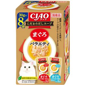 いなばペットフード いなばペットフード CIAO こだわりテイスト まぐろバラエティ 30g×8袋入