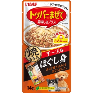 いなばペットフード いなば 焼ささみほぐし身 チーズ味 14g