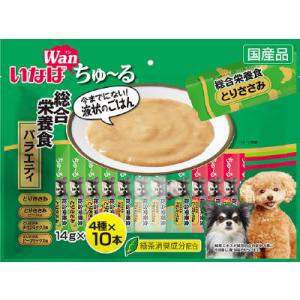 いなばペットフード いなば ワンちゅ～る Wanちゅ～る 総合栄養食バラエティ 14g×40本