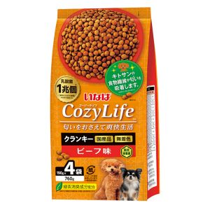 いなばペットフード いなば CozyLifeクランキー ビーフ味 190g×4袋