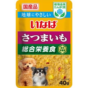 いなばペットフード いなば 植物由来たんぱく質パウチ さつまいも 40g