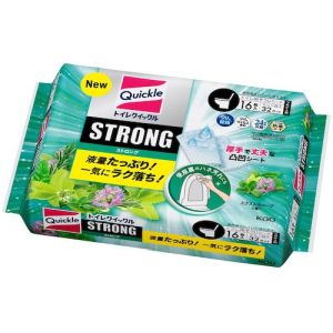 花王 花王 417671 トイレクイックル ストロング エクストラハーブの香り つめかえ用 16枚