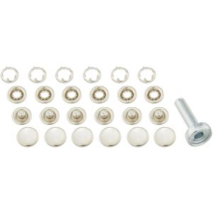 クロバー Clover クロバー ホック釦 打具付き 12mm 6組入り パール 26-556