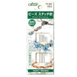 クロバー Clover クロバー ビーズステッチ針短 754-86 75-486