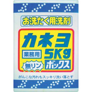 カネヨ石鹸 カネヨ石鹸 301021-A お洗濯洗剤 5kgボックス 無リン粉末タイプ
