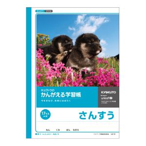 日本ノート 日本ノート L2-2 かんがえる学習帳 算数17マス