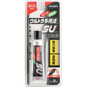 コニシ KONISHI コニシ 04724BK ボンドウルトラ多用途SU 25ml 黒