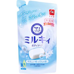 牛乳石鹸 牛乳石鹸 ミルキィ ボディソープ やさしいせっけんの香り 詰替用 350mL