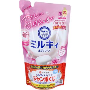 牛乳石鹸 牛乳石鹸 ミルキィ ボディソープ フローラルせっけんの香り 詰替用 350mL