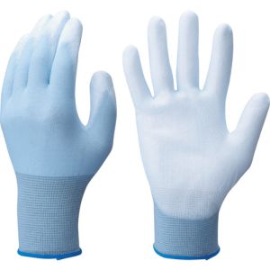 ショーワグローブ SHOWA ショーワグローブ B0500 まとめ買い 簡易包装パームフィット手袋 Lサイズ ブルー 10双入