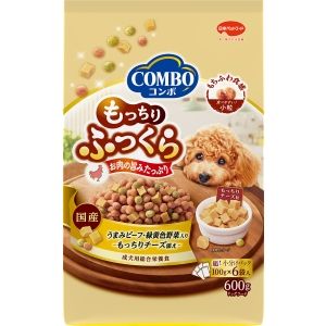 日本ペットフード 日本ペットフード コンボ ドッグ もっちりふっくら うまみビーフ もっちりチーズ添え 600g