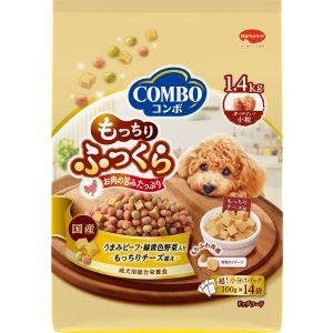 日本ペットフード 日本ペットフード コンボ ドッグ もっちりふっくら うまみビーフ もっちりチーズ添え 1.4kg