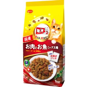 日本ペットフード ミオ ドライミックス お肉とお魚ミックス味 1kg 日本ペットフード