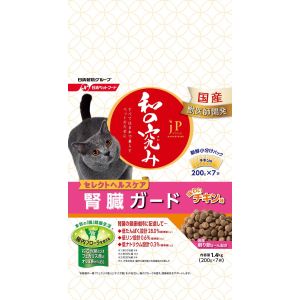 日清ペットフード 日清 和の究み 猫用セレクトヘルスケア 腎臓ガード チキン味 1.4kg 猫 キャットフード