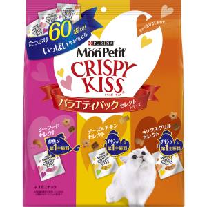 ネスレ日本 Nestle モンプチ クリスピーキッス バラエティーパック セレクトシリーズ 180g ネスレ