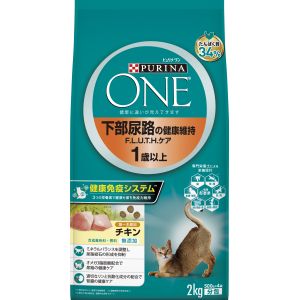 ネスレ日本 Nestle ネスレ ピュリナワンキャット 下部尿路の健康維持 F.L.U.T.H.ケア 1歳以上 チキン 2kg 77560