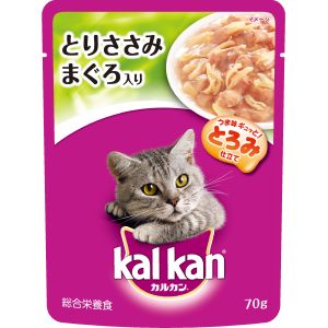 マース MARS マース カルカン パウチ とりささみ まぐろ入り 70g