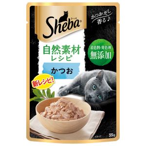 マースジャパンリミテッド マースジャパンリミテッド シーバ 自然素材レシピ かつお 35g