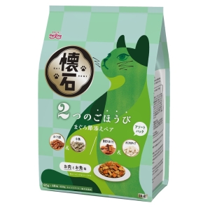 ペットライン PETLINE ペットライン 懐石 2つのごほうび まぐろ節添えペア 650g