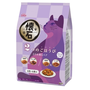 ペットライン PETLINE ペットライン 懐石 2つのごほうび ささみ添えペア 650g