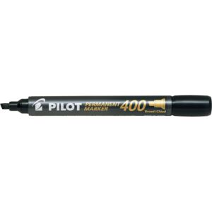 パイロット PILOT パイロット MPM-10B-B 油性マーカー パーマネントマーカー400 ブラック 平芯