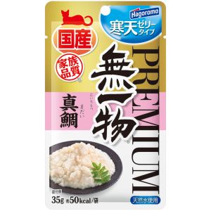 はごろもフーズ Hagoromo はごろもフーズ プレミアム無一物パウチ寒天ゼリータイプ 真鯛 35g Hagoromo