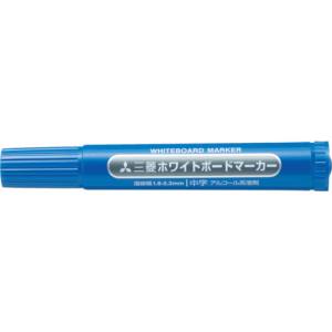 三菱鉛筆 uni 三菱鉛筆 PWB4M.33 三菱鉛筆/ホワイトボードマーカー/中字/青