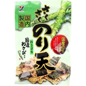 山栄食品工業 山栄食品工業 さくさくのり天 わさび味 70g