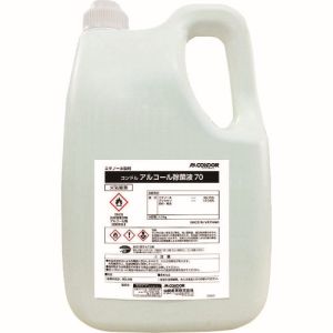 山崎産業 コンドル CONDOR 山崎産業 コンドルC アルコール除菌液70 4.3kg バラ発注不可