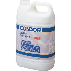 山崎産業 コンドル CONDOR コンドル C30104LXMB 床用洗剤 フロアクリーナー ツインパワー 4L 山崎産業