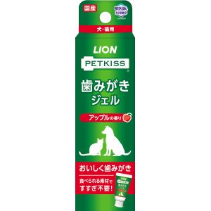 ライオン商事 LION PET ライオン PETKISS 歯みがき ジェル アップルの香り 40g LION PET