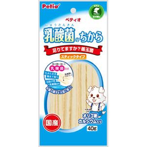 ペティオ Petio ペティオ 乳酸菌のちから スティックタイプ 40g