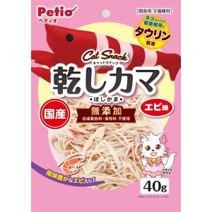 ペティオ Petio ペティオ キャットSNACK 乾しカマ エビ味 40g Petio