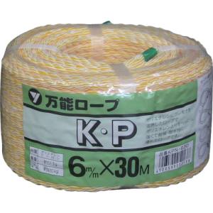 ユタカメイク Yutaka ユタカメイク KPN630 ロープ KPロープ万能パック 6φ×30m
