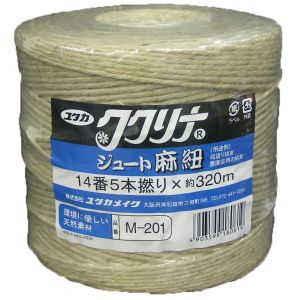 ユタカメイク Yutaka ユタカメイク M-201 ジュート麻 14番5本撚×320m