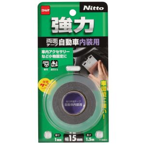 ニトムズ Nitto ニトムズ T3451 強力両面テープ 自動車内装用 15mm×1.5m