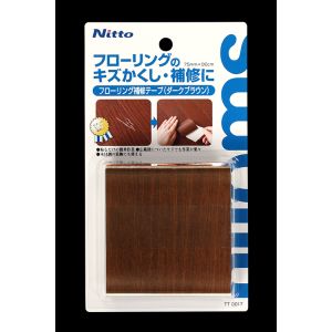 ニトムズ Nitto ニトムズ フロ-リング補修テ-プ 75×0.9 ダークブラウン TT0017