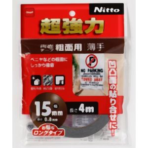 ニトムズ Nitto ニトムズ T4602 超強力両面テープ 粗面用 薄手  15mm×4m