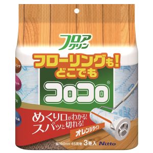 ニトムズ Nitto ニトムズ C4432 スペアテープ コロコロ フロアクリン スカットカット 45周 3巻入