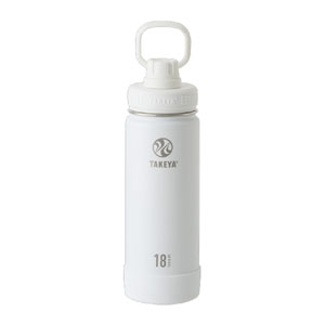タケヤ化学工業 タケヤ フラスク アクティブライン 0.52L アクティブホワイト バンパー標準装備 キャリーハンドル仕様 ステンレスボトル