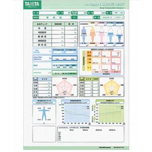 タニタ TANITA タニタ MC-180-01 業務用MC-180専用印刷台紙 グリーン TANITA