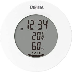 タニタ TANITA タニタ TT-585 デジタル 温湿度計 ホワイト TANITA