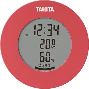 タニタ TANITA タニタ TT-585 デジタル 温湿度計 ピンク TANITA